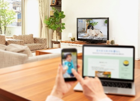 ピントを遠くに合わせた場合